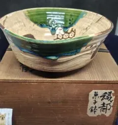 備前織部 鉢 藤原恭助 茶道具 食器 骨董 - メルカリ