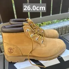 美品　Timberland　チャッカブーツ　イエローブーツ　26.0　ヌバック