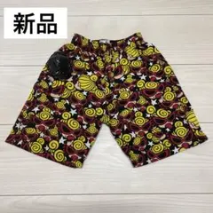 ᗰ**様 ‹ 新品›ヒステリックミニ ヒスミニ ハーパン 総柄 パンツ 黒 90