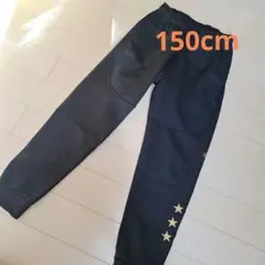 子供服 ATHLETA ジャージ下 150cm 裏起毛 ブラック