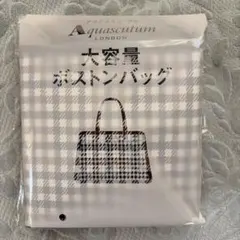 GLOW 付録　Aquascutum ボストンバッグ