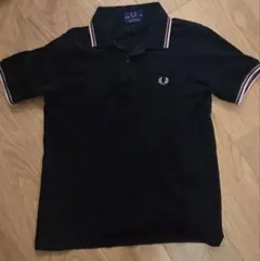 Fred Perry ポロシャツ ブラック XL 日本製 - メルカリ