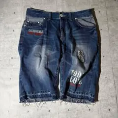 archive half pants denim jorts grungeのサムネイル
