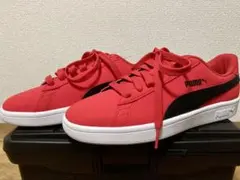 【新品未使用品】PUMA ソフトフィット スニーカー 24.0cm レッド
