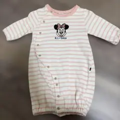 【最終価格】ミニーマウス ストライプ ツーウェイドレスオール 50-70