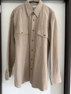 DRIES VAN NOTEN スキッパーシャツ 46 グレー イタリア製 - メルカリ