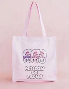 メゾンドフルールエスターバニー　トートバッグ　ピンク