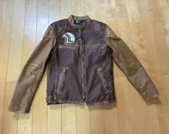 Schott シングルライダース レザー ジャケット Sのサムネイル