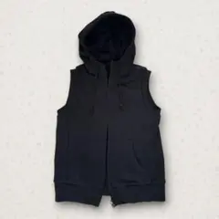 Y2K UNIQLO ユニクロ ベスト ジレ 黒 ブラック Sサイズ