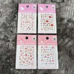 韓国 ダイソー サンリオ　ハローキティ　マイメロディー　ネイルシール
