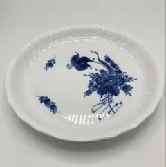 美品】ロイヤルコペンハーゲン ブルーフラワー カーブ 耳付大皿 31cm