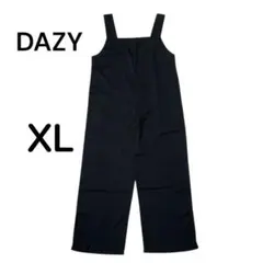DAZY　XL オーバーオール サロペット 黒　韓国 SHEIN　体型カバー