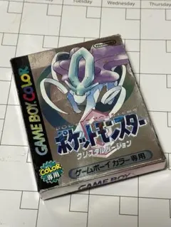 ポケットモンスター クリスタルバージョン ゲームボーイカラー専用