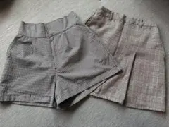 ☆AS KNOW ASショートパンツ・WEGOスカートの2枚セット☆