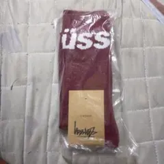 Stussy バーガンディ ソックス サイズ8-13