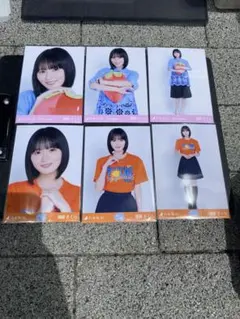 乃木坂46 生写真 遠藤さくら 福岡Tシャツ 福岡ver.コーデ コンプ
