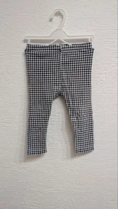 ギンガムチェック レギンス 80cm