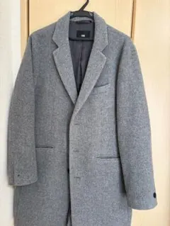 HARE グレー チェスターコート