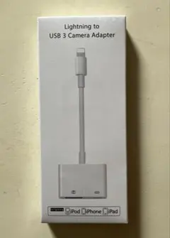 未開封新品　iPhone USB 変換 カメラ　アダプタ