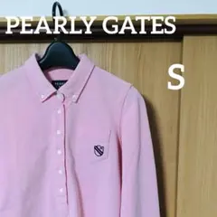 パーリーゲイツ　ゴルフ　ポロシャツ　長袖　レディース　S