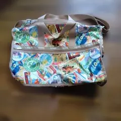 LeSportsac ラージ ニューヨーク柄 2way ボストン 大容量 - メルカリ