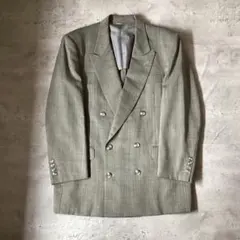イタリア製 エルメネジルドゼニアPure Linen ダブルテーラード 