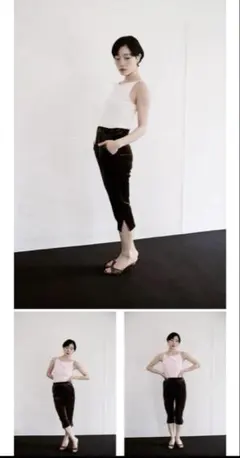 MEER. VELVET CAPRI PANTS /BROWN ベロア ブラウン - メルカリ