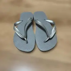havaianas ビーチサンダル・シルバー