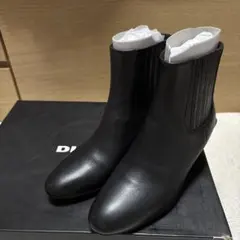 黒レザー DIESELブーツ