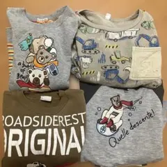 キッズ男児用　長袖トレーナー&パーカー　まとめ売り7点　120㎝