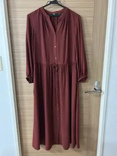 UNIQLO 長袖シャツワンピース M