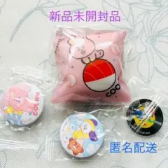 くら寿司 BT21 クッションチャーム　缶バッジ　アクリルステッカー　COOKY