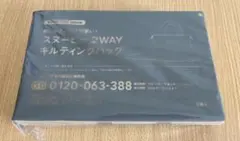 インレッド付録　スヌーピー　刺繍タグが可愛い！ 2WAYキルティングバッグ