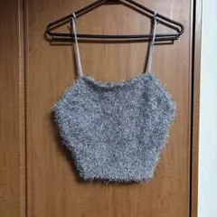 シャギー ベスト