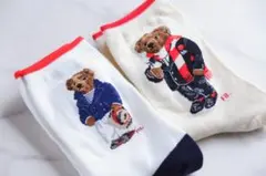 POLOポロラルフローレン【2足セット／レディース・キッズ】おしゃれなソックス