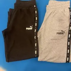 PUMA ジョガーパンツ XL グレー・ブラック 2色セット