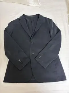 【美品】UNIQLO ユニクロ 感動ジャケット ネイビー Sのサムネイル