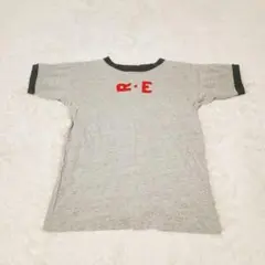 45rpm☆半袖☆Tシャツ☆グレー×チャコールグレー☆NMD☆Mサイズ☆90s