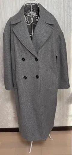 ZARA ザラ　 ロングコート　グレー