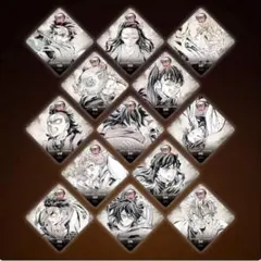 【新品】鬼滅の刃　ダイニング　限定　フィナーレ期　コースター　コンプリート