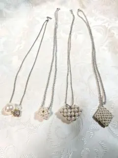 パール ネックレス 4点セット