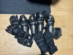 値下げ。バイク用グローブ プロテクター付き Lサイズ　まとめ売りのサムネイル