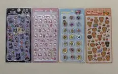 ボンドロ　プチドロ　みきゃん　おはじき　4枚セット　ディズニーヴィランズ　キティ