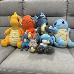 ポケモン ぬいぐるみ7点セット