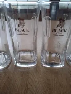 BLACK ウィスキーグラス 8個セット