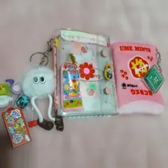 おすそわけファイル　昭和レトロ　A7　コーラルピンク