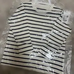 ストライプ 長袖カットソー 100cm ユニクロ