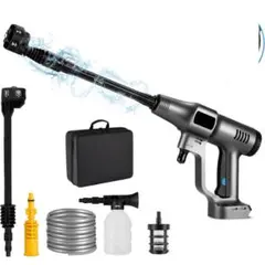 ボン様 高圧洗浄機 18v バッテリーなし コードレス 3段階調整 洗車