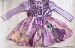 LITTC リトシー♡ラプンツェル／パープル／長袖 ワンピース♡110cm