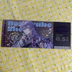 にじさんじ Dytica ホログラムチケット風カード ハフアニ レア 星導ショウ